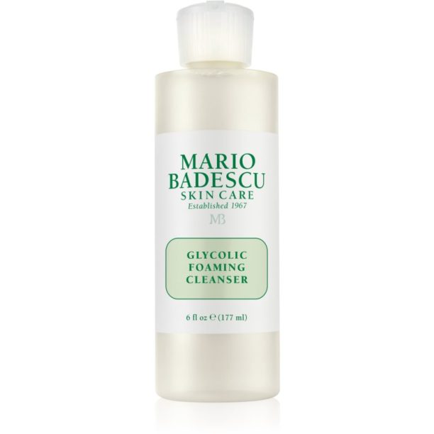 Mario Badescu Glycolic Foaming Cleanser пенлив почистващ гел за възобновяване на повърхността на кожата 177 мл. на ниска цена