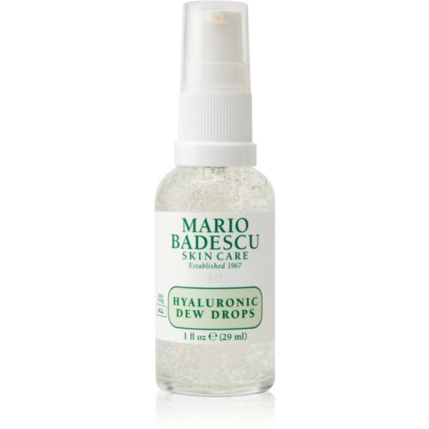 Mario Badescu Hyaluronic Dew Drops озаряващ серум за лице с гел текстура 29 мл.