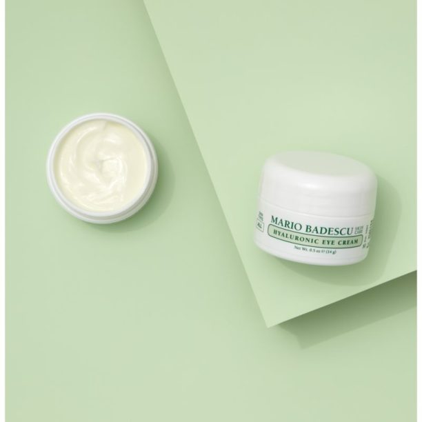 Mario Badescu Hyaluronic Eye Cream хидратиращ и изглаждащ очен крем с хиалуронова киселина 14 гр. купи на топ цена