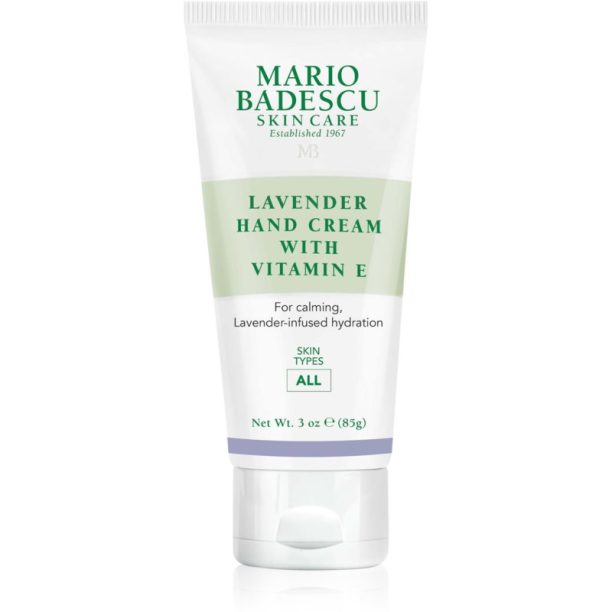 Mario Badescu Lavender Hand Cream хидратиращ крем за ръце с витамин Е 85 гр. на ниска цена