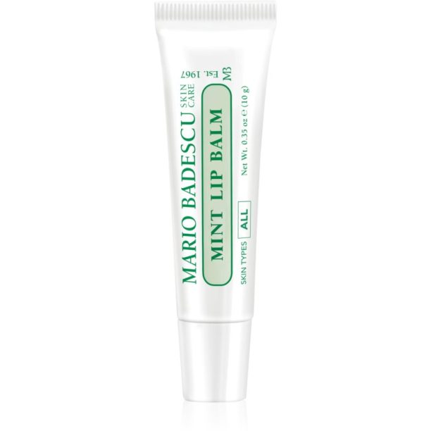 Mario Badescu Mint Lip Balm ултра подхранващ балсам за устни 10 гр. на ниска цена