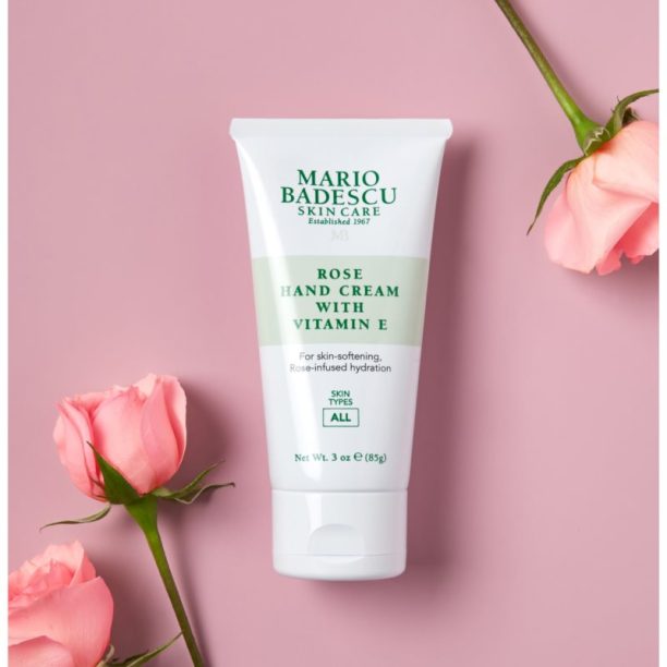 Mario Badescu Rose Hand Cream подхранващ крем за ръце с витамин Е 85 гр. купи на топ цена