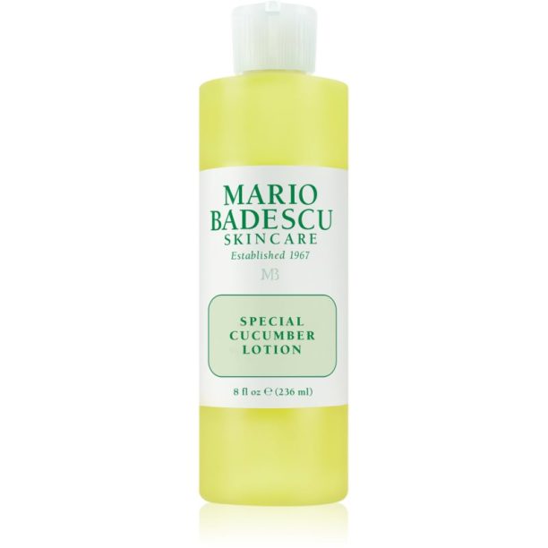 Mario Badescu Special Cucumber Lotion регенериращ почистващ тоник за смесена и мазна кожа 236 мл.