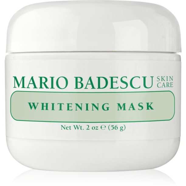 Mario Badescu Whitening Mask освежаваща маска да уеднакви цвета на кожата 56 гр.