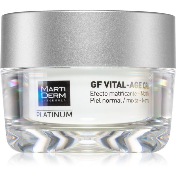 MartiDerm Platinum GF Vital-Age витализиращ крем за лице за нормална към смесена кожа 50 мл.