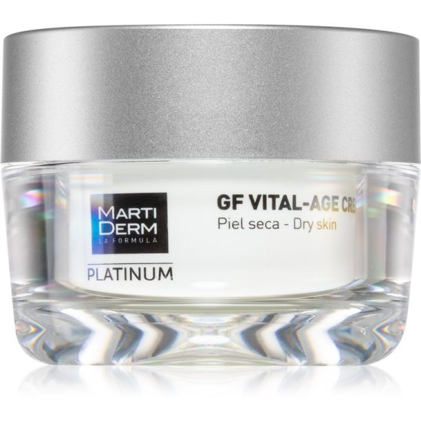 MartiDerm Platinum GF Vital-Age витализиращ крем за лице за суха кожа 50 мл.