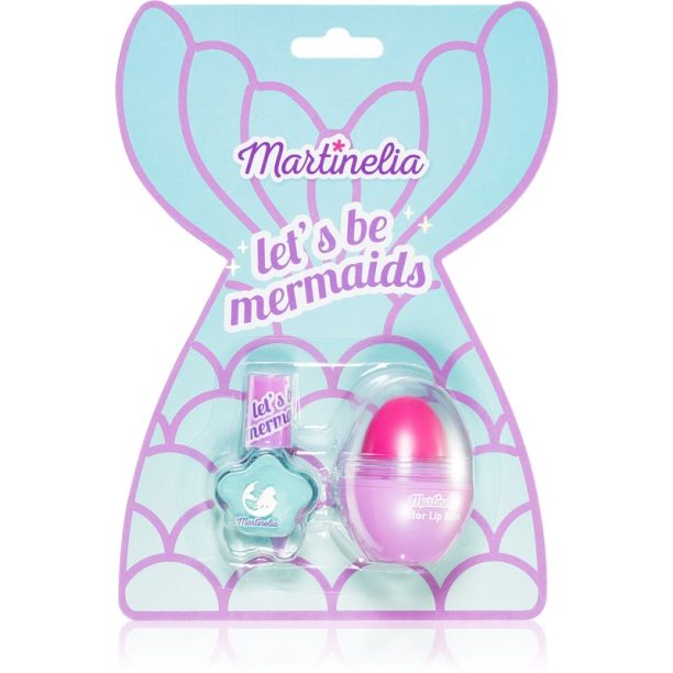 Martinelia Let´s be Mermaid Nail & Lip Balm подаръчен комплект (за деца )