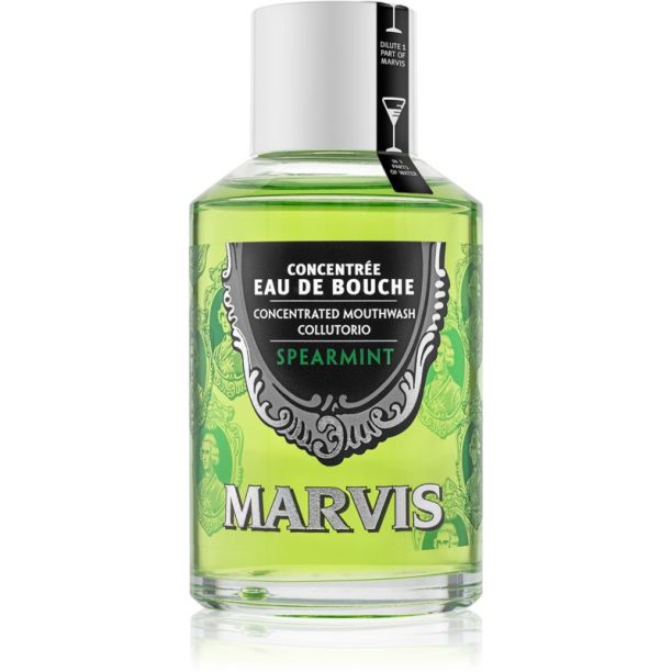 Marvis Concentrated Mouthwash концентрирана вода за уста за свеж дъх Spearmint 120 мл.