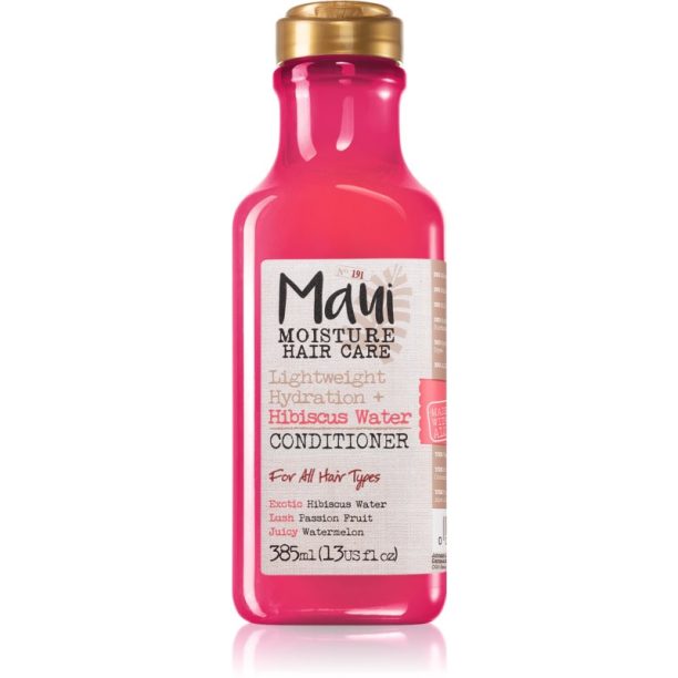 Maui Moisture Lightweight Hydration + Hibiscus Water балсам за всички видове коса 385 мл.