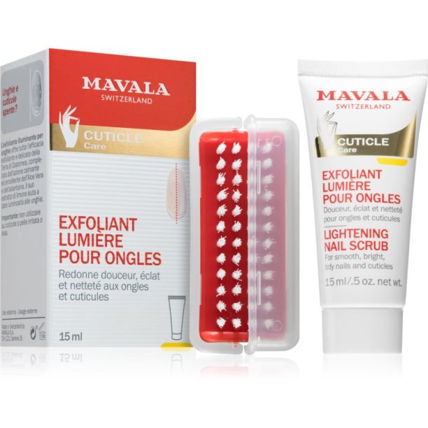 Mavala Cuticle Care Nail Scrub пилинг за нокти 15 мл.