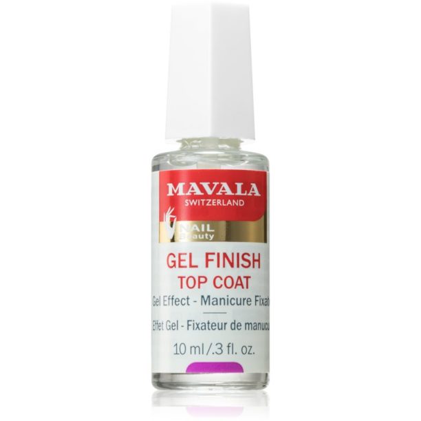 Mavala Gel Finish Top Coat горен лак за нокти 10 мл.