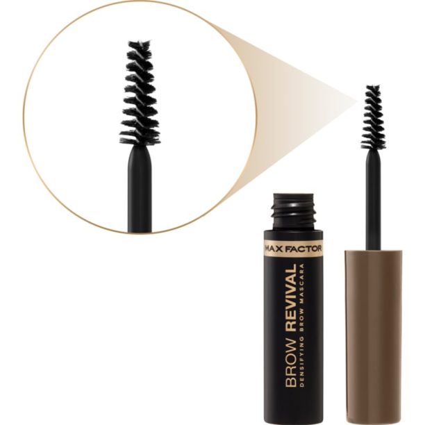 Max Factor Brow Revival спирала за вежди цвят 002 Soft Brown 4.5 мл. купи на топ цена