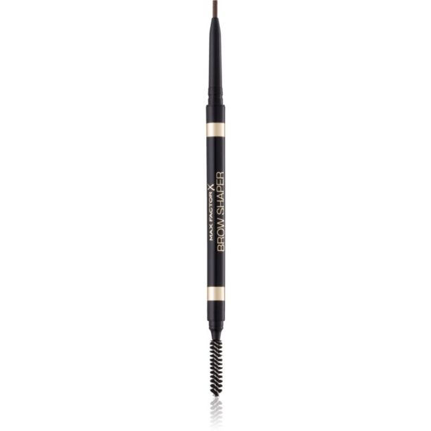 Max Factor Brow Shaper автоматичен молив за вежди с четка цвят 20 Brown на ниска цена