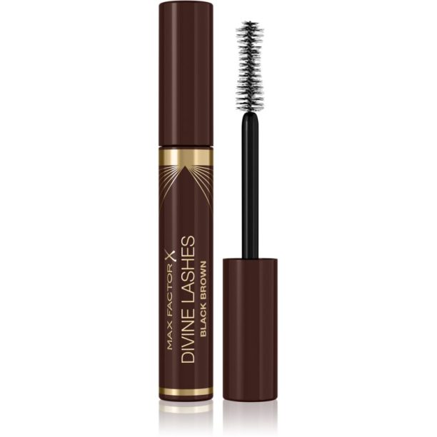 Max Factor Divine Lashes спирала с въртяща се четка цвят 002 Black Brown 8 мл. на ниска цена