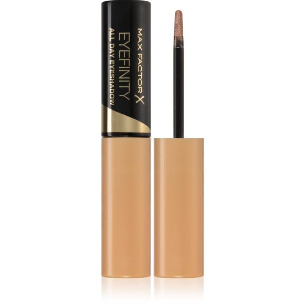 Max Factor Eyefinity All Day течни очни сенки 2 в 1 цвят 02 Precious Gold 2 мл.