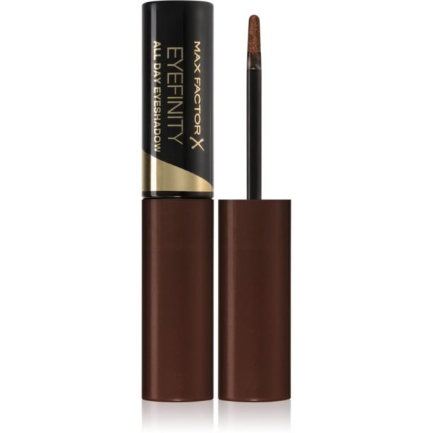 Max Factor Eyefinity All Day течни очни сенки 2 в 1 цвят 04 Teasing Bronze 2 мл.