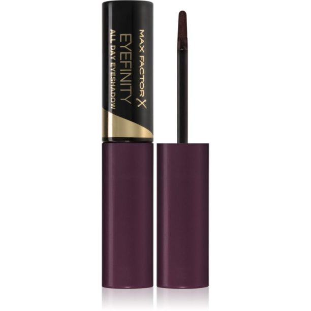 Max Factor Eyefinity All Day течни очни сенки 2 в 1 цвят 09 Sultry Burgundy 2 мл.