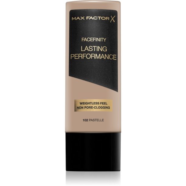 Facefinity Lasting Performance Max Factor Facefinity Lasting Performance течен фон дьо тен за дълготраен ефект цвят 102 Pastelle 35 мл.