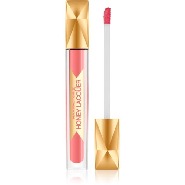 Max Factor Honey Lacquer блясък за устни цвят 20 Indulgent Coral 3.8 мл. на ниска цена