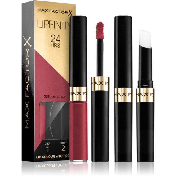 Max Factor Lipfinity Lip Colour дълготрайно червило с балсам цвят 335 Just In Love 4