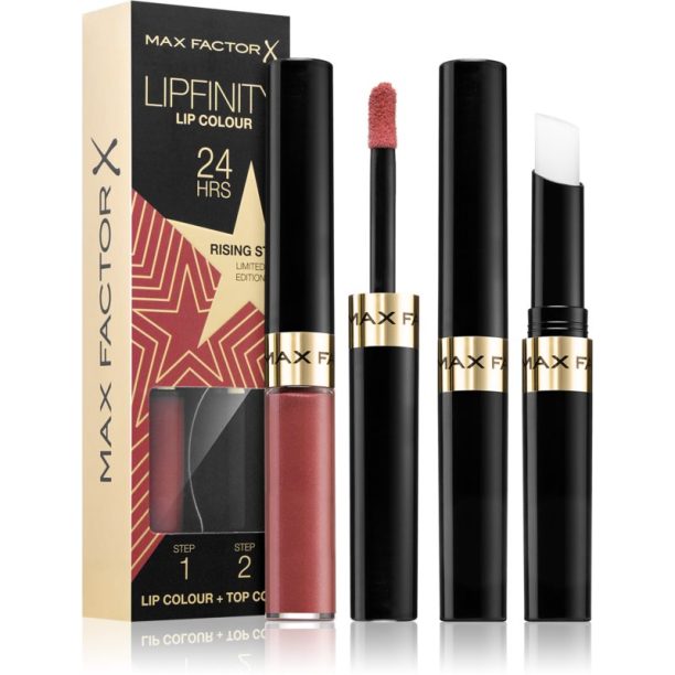 Max Factor Lipfinity Rising Stars дълготрайно течно червило с балсам цвят 090 Starstruck на ниска цена