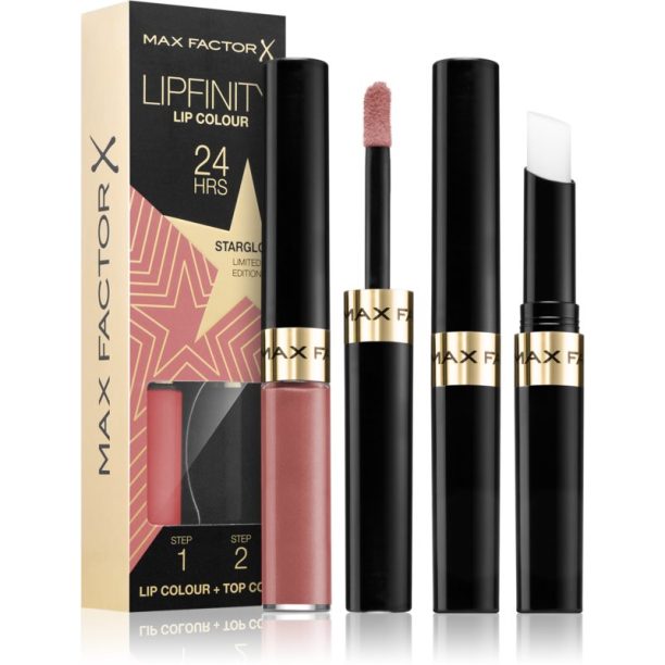 Max Factor Lipfinity Rising Stars дълготрайно течно червило с балсам цвят 80 Starglow