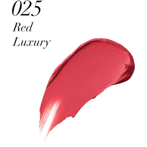 Max Factor Lipfinity Velvet Matte матиращо течно червило цвят 025 Red Luxury 3