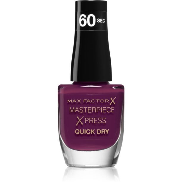 Max Factor Masterpiece Xpress бързозасъхващ лак за нокти цвят 340 Berry Cute 8 мл.