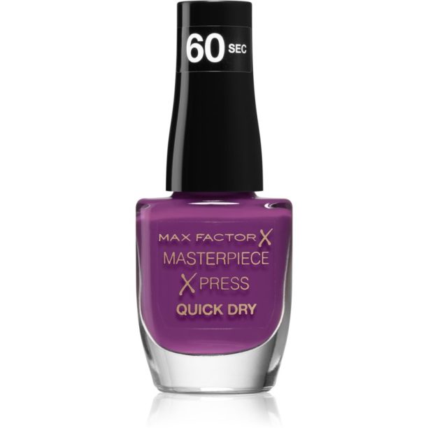 Max Factor Masterpiece Xpress бързозасъхващ лак за нокти цвят 360 Pretty As Plum 8 мл.