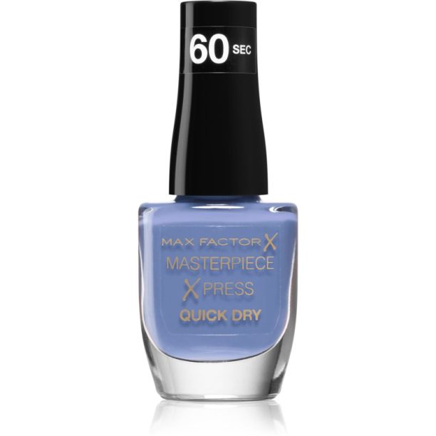 Max Factor Masterpiece Xpress бързозасъхващ лак за нокти цвят 855 Blue Me Away 8 мл.