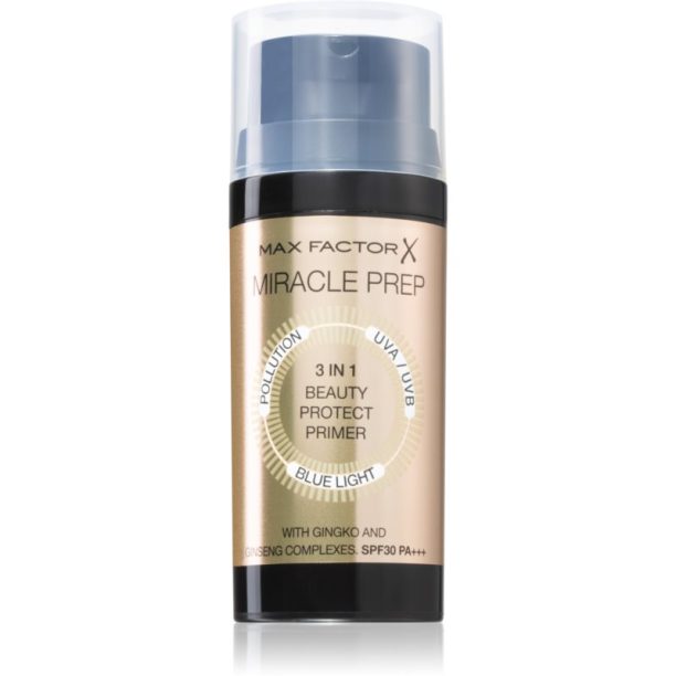 Max Factor Miracle Prep матираща основа под фон дьо тен 3 в 1 30 мл.