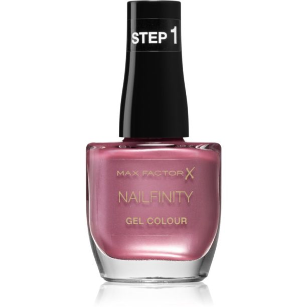 Max Factor Nailfinity Gel Colour гел лак за нокти без използване на UV/LED лампа цвят 240 Starlet 12 мл.