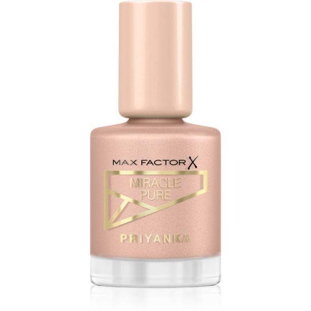 Max Factor x Priyanka Miracle Pure подхранващ лак за нокти цвят 775 Radiant Rose 12 мл. на ниска цена