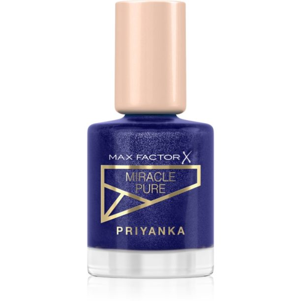 Max Factor x Priyanka Miracle Pure подхранващ лак за нокти цвят 830 Starry Night 12 мл. на ниска цена