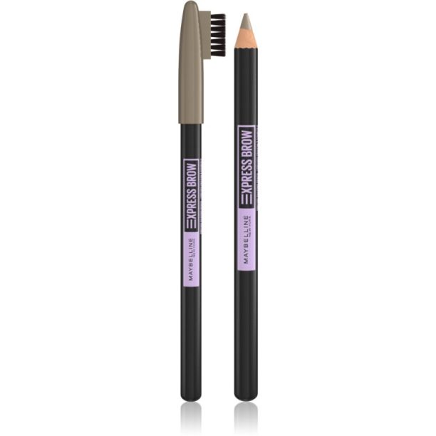 Maybelline Express Brow молив за вежди с гел текстура цвят 02 Blonde 1 бр.