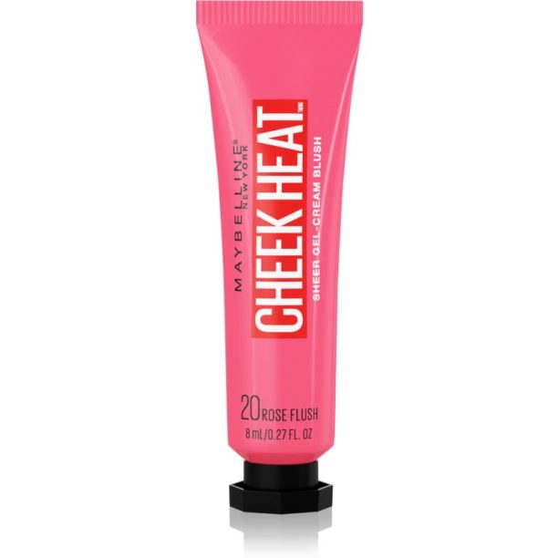 Maybelline Face Studio Cheek Heat кремообразен руж цвят 20 Rose Flash 10 мл. на ниска цена