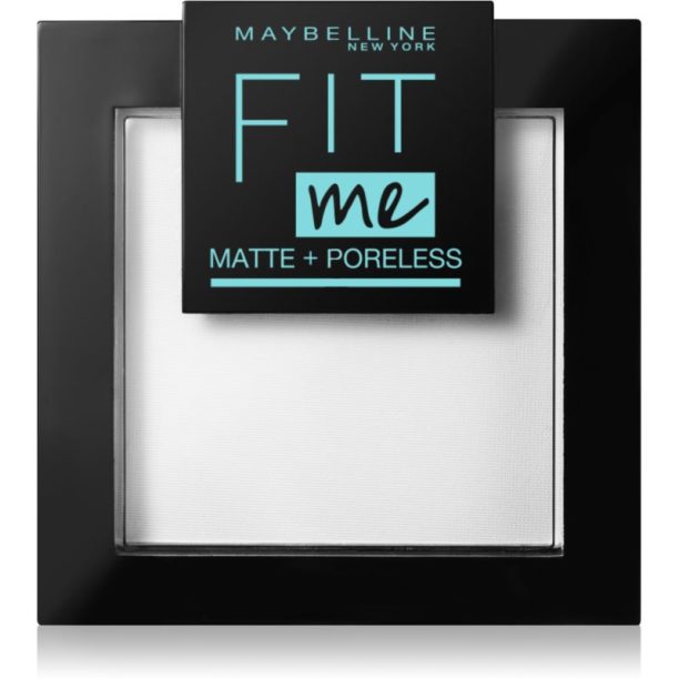 Maybelline Fit Me! Matte+Poreless матираща пудра цвят 090 Translucent 9 гр. на ниска цена