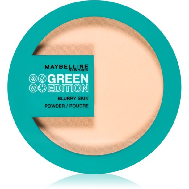 Maybelline Green Edition нежна пудра с матиращ ефект цвят 35 9 гр.