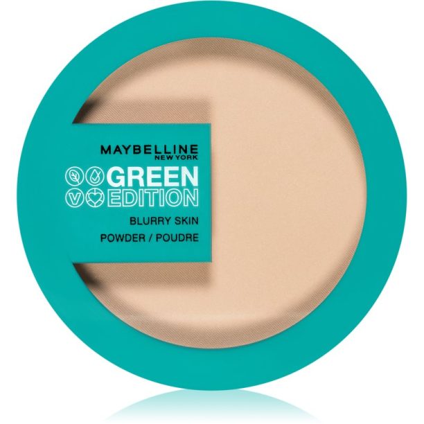 Maybelline Green Edition нежна пудра с матиращ ефект цвят 65 9 гр.