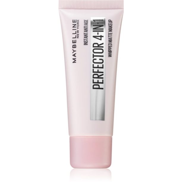 Maybelline Instant Age Rewind Perfector 4-IN-1 матиращ фон дьо тен 4 в 1 цвят 2 Light/Medium 18 гр.