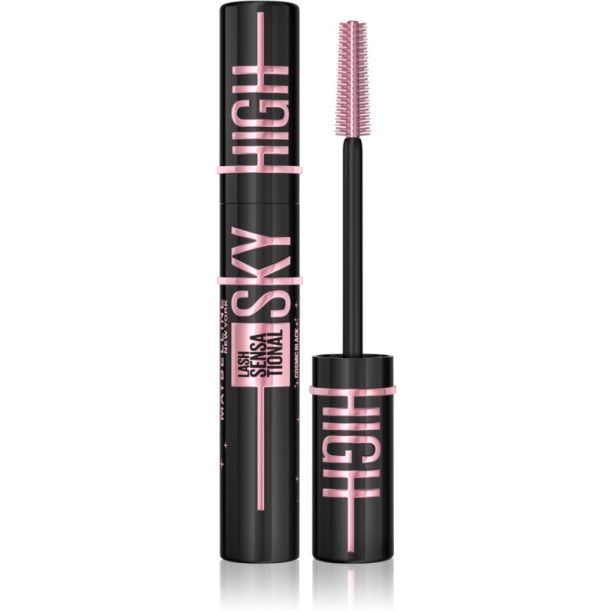 Maybelline Lash Sensational Sky High Cosmic Black удължаваща спирала екстра черно 7