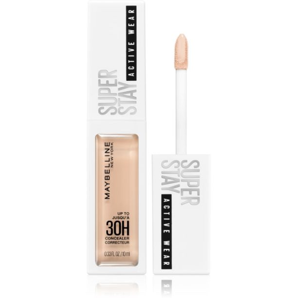 Maybelline SuperStay Active Wear коректор с висока покривност цвят 20 Sand 10 мл.