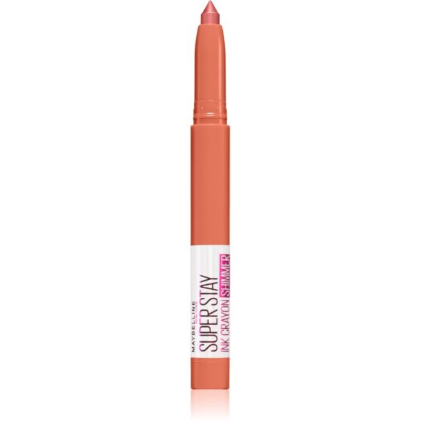 Maybelline SuperStay Ink Crayon Birthday Edition стик-червило с блясък цвят 190 Blow the Candle 1