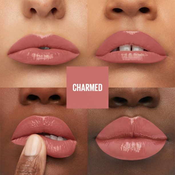 Maybelline SuperStay Vinyl Ink дълготрайно течно червило 100 CHARMED 4