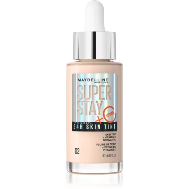 Maybelline SuperStay Vitamin C Skin Tint серум да уеднакви цвета на кожата цвят 02 30 мл. на ниска цена