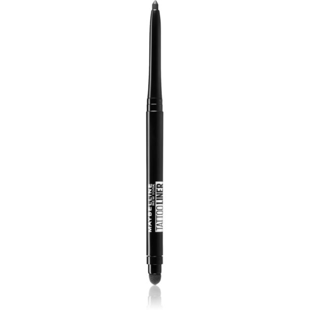 Maybelline Tattoo Liner Smokey молив-гел за очи цвят 01 Smokey Black 1