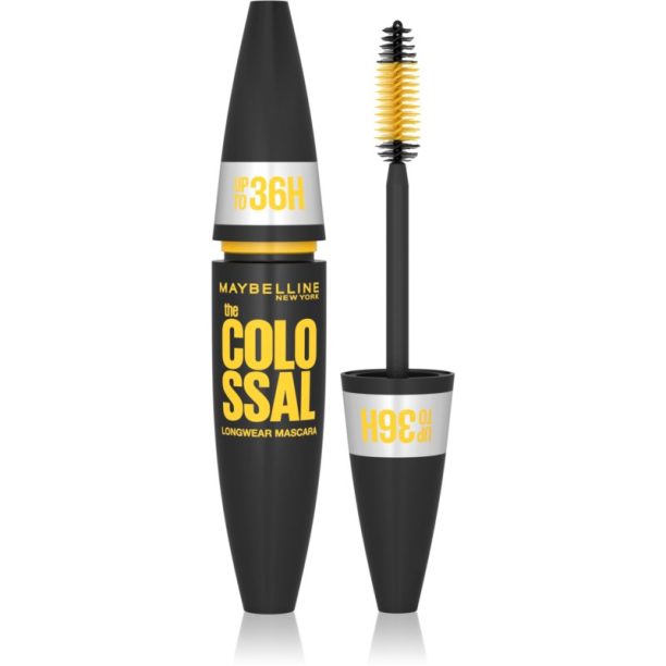 Maybelline The Colossal 36H водоустойчива спирала за обем цвят Black 10 мл. на ниска цена