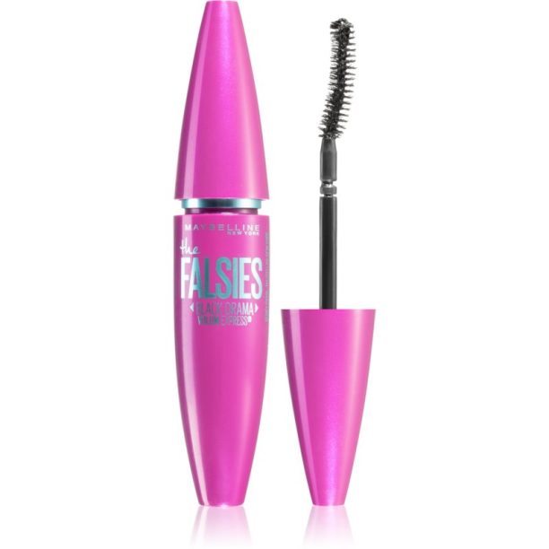 Maybelline The Falsies Volum' Express спирала придаваща обем цвят Black Drama 8