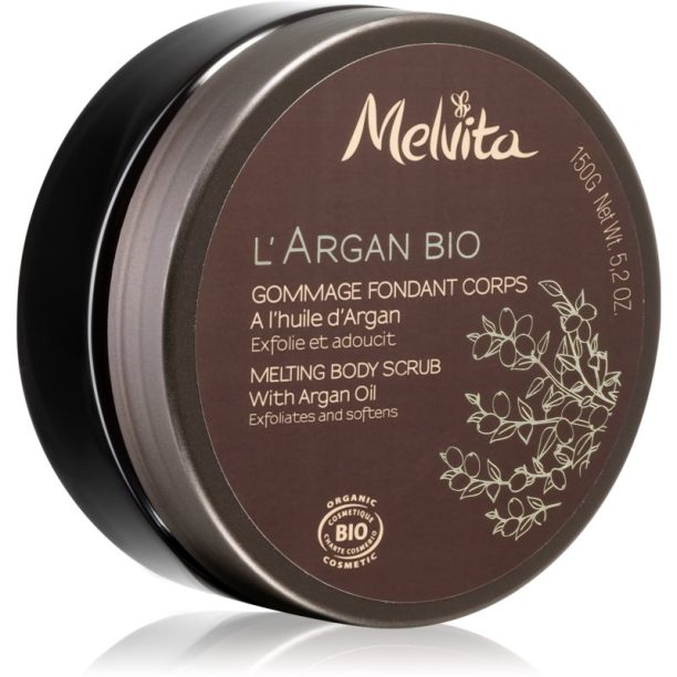 Melvita L'Argan Bio хидратиращ пилинг за тяло 150 гр.