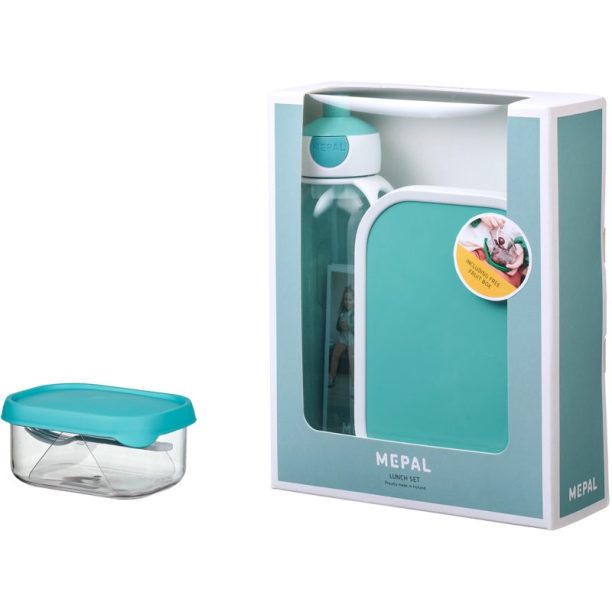 Mepal Lunch Set Turquoise комплект за хранене (за деца )